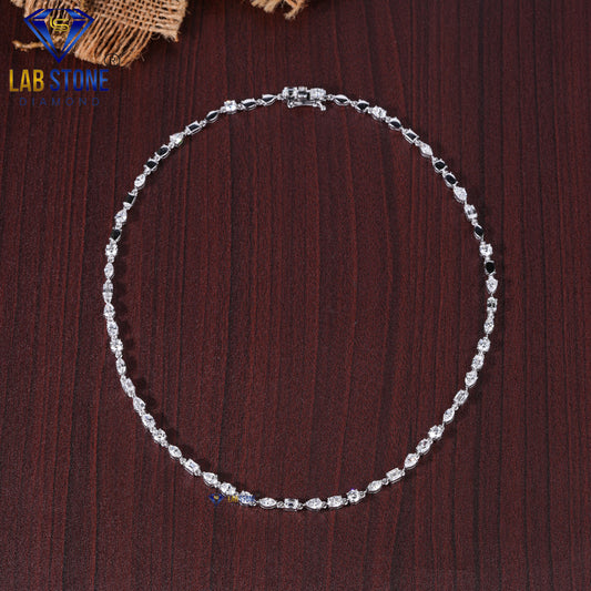 10.35 TDW Multi Shape Diamond Women’s Charm Necklace