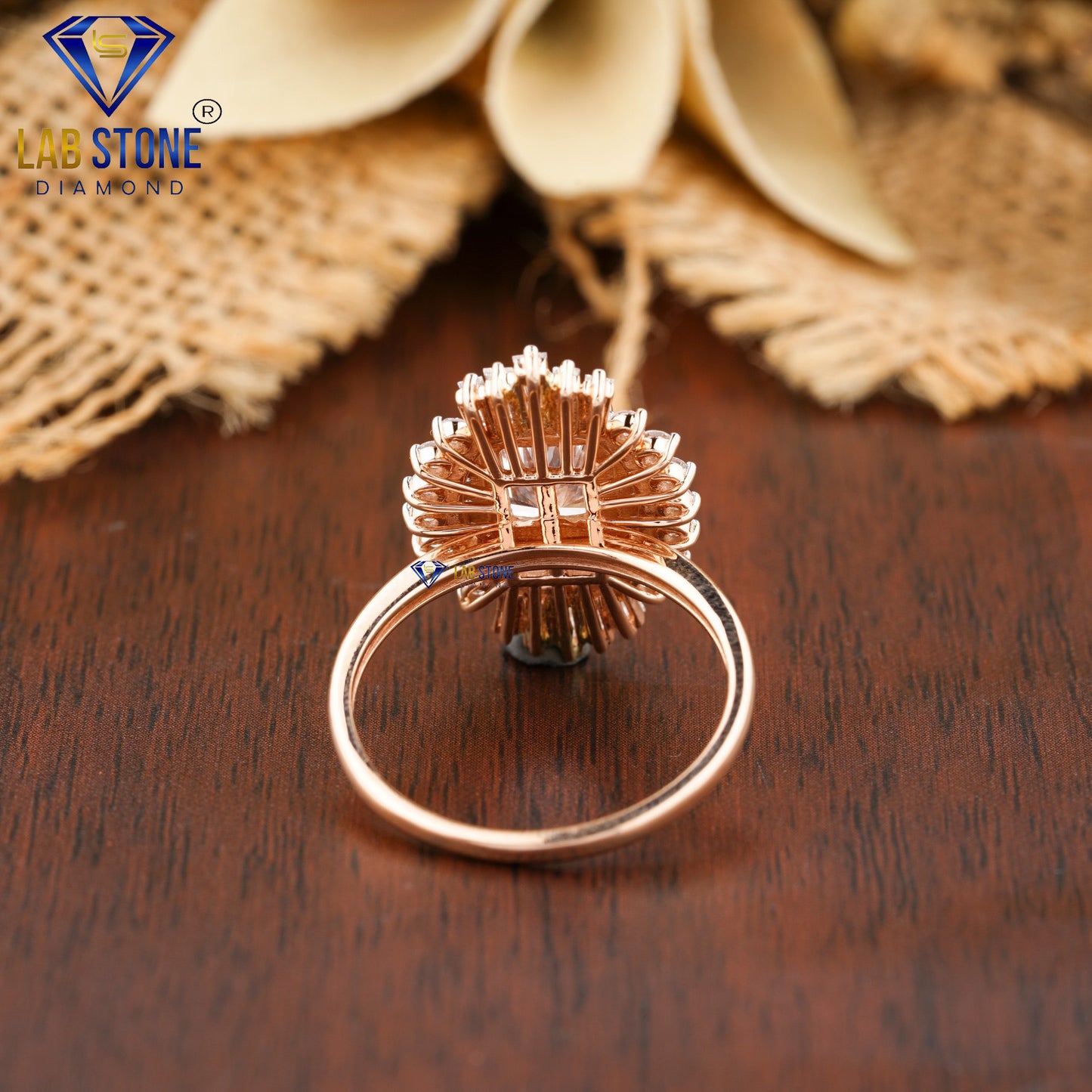 2.62 TDW Baguette, Radiant & Round Cut Women’s Engagement Diamond Ring