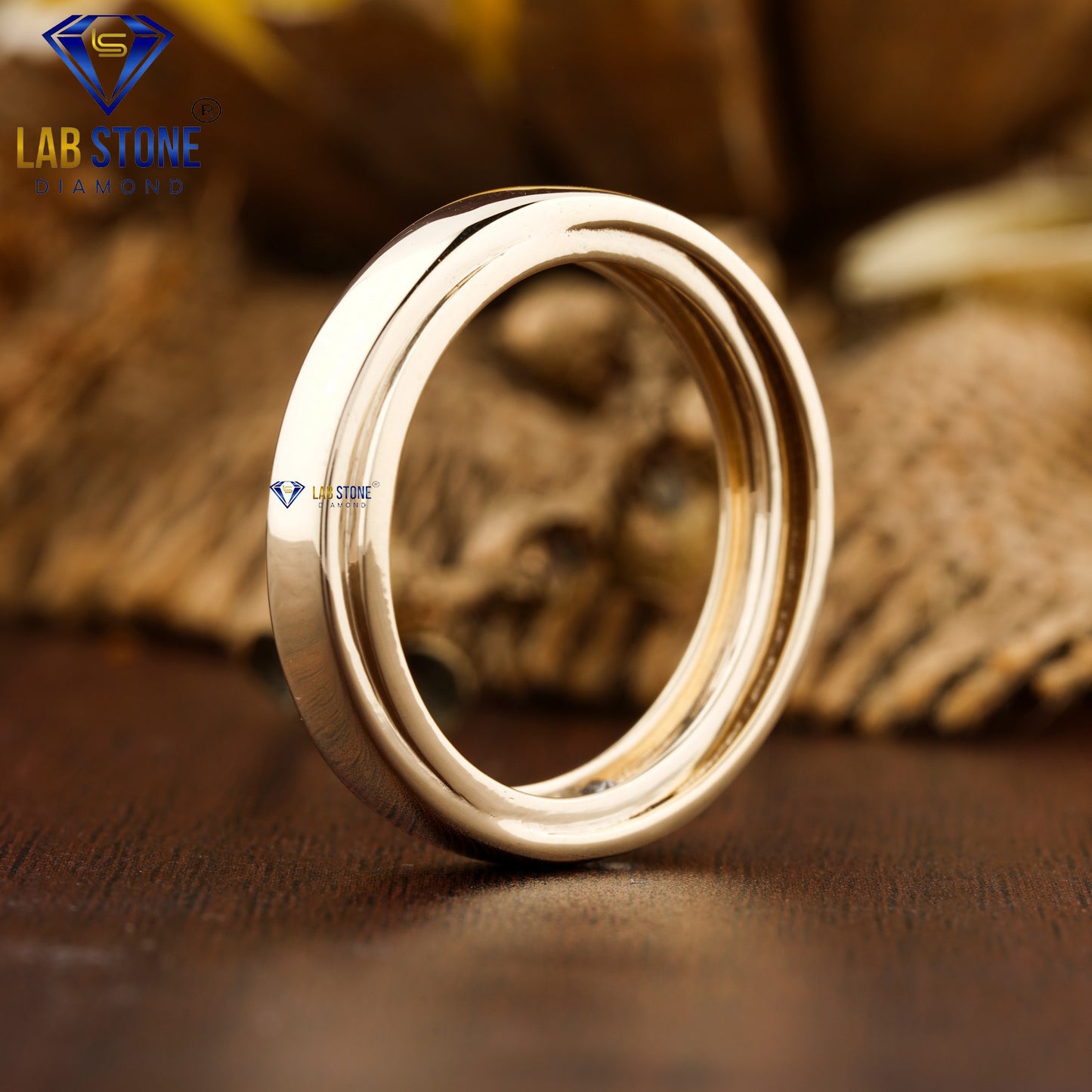 0.36 TDW Round Cut Diamond Solitaire Ring