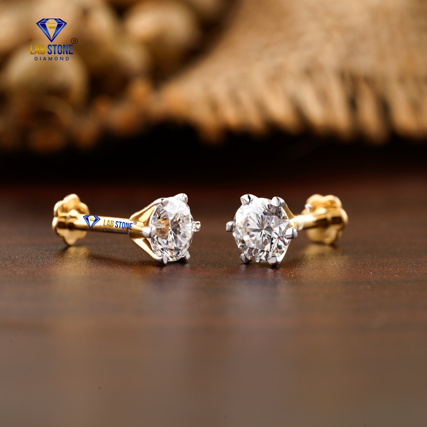 0.10ct TDW Round Cut Diamond Nosepin