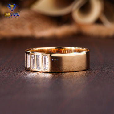 2.60 TDW Baguette Cut Diamond Women's Band