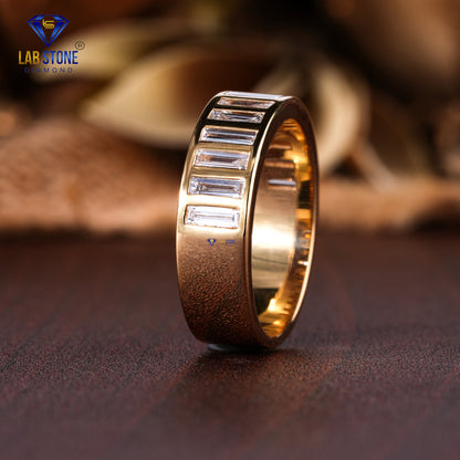 2.60 TDW Baguette Cut Diamond Women's Band