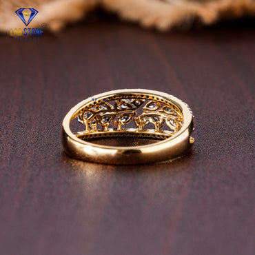 0.67 TDW Pear, Marquise & Round Cut Diamond women's Band