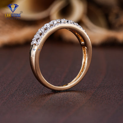 0.352 TDW Round Cut Diamond Women's Band