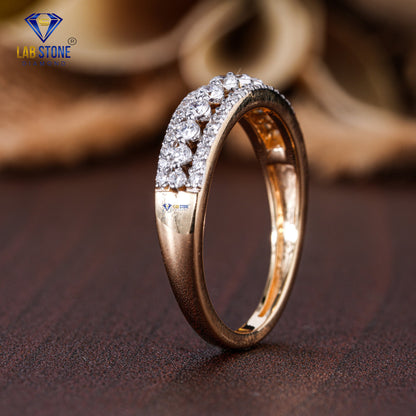 0.352 TDW Round Cut Diamond Women's Band