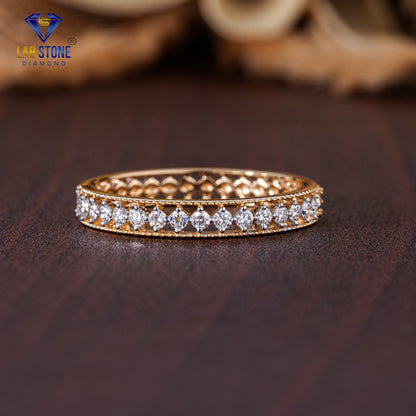 0.23 TDW Round Cut Diamond Women's Band