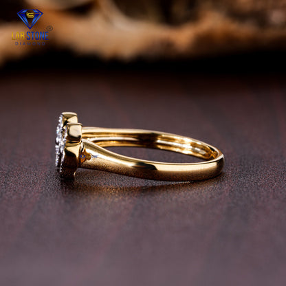 0.52 TDW Round Cut Diamond Women's Engagement Ring