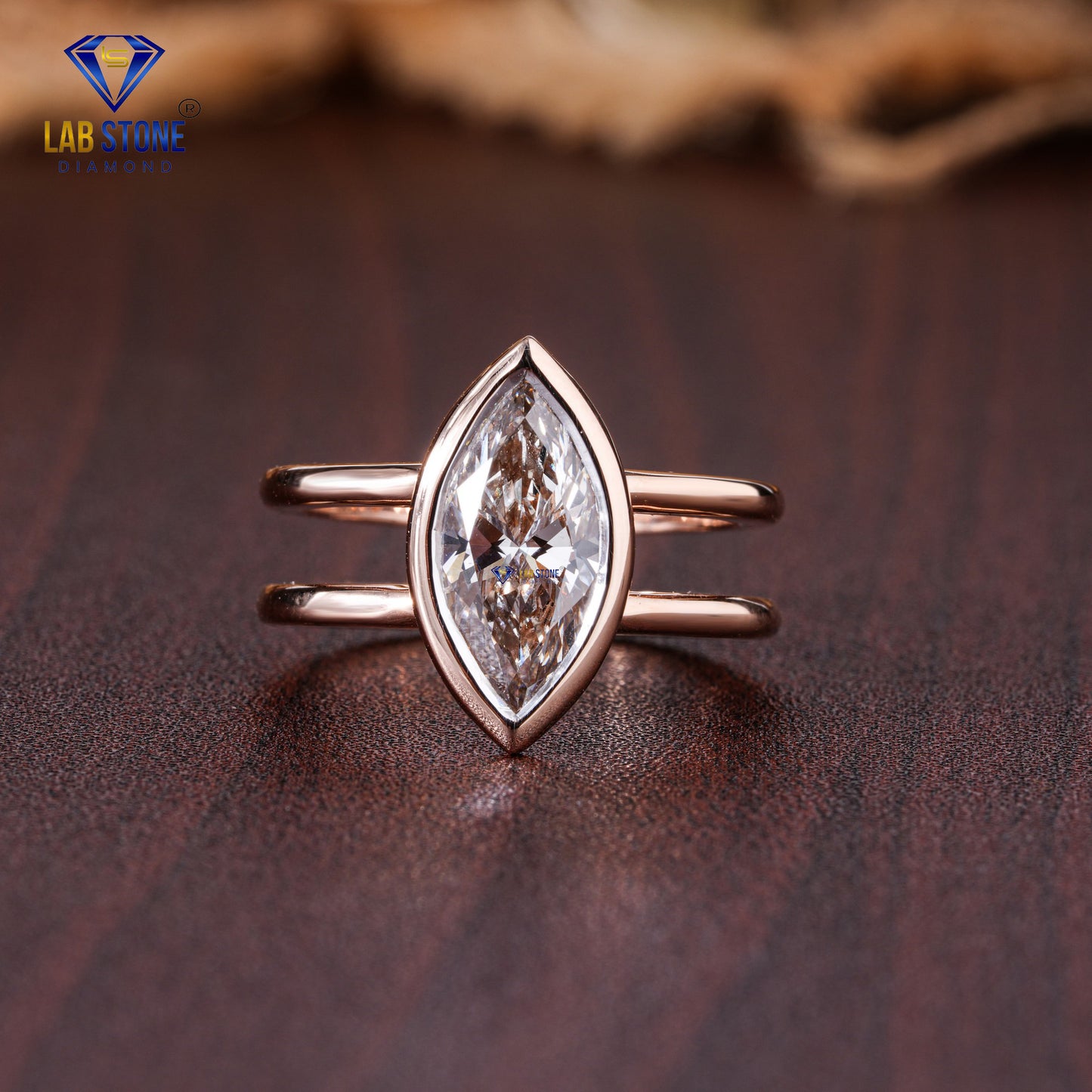 1.60 Carat Marquise Cut Diamond Solitaire Ring