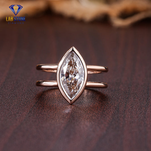 1.60 Carat Marquise Cut Diamond Solitaire Ring