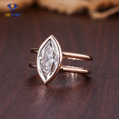 1.60 Carat Marquise Cut Diamond Solitaire Ring