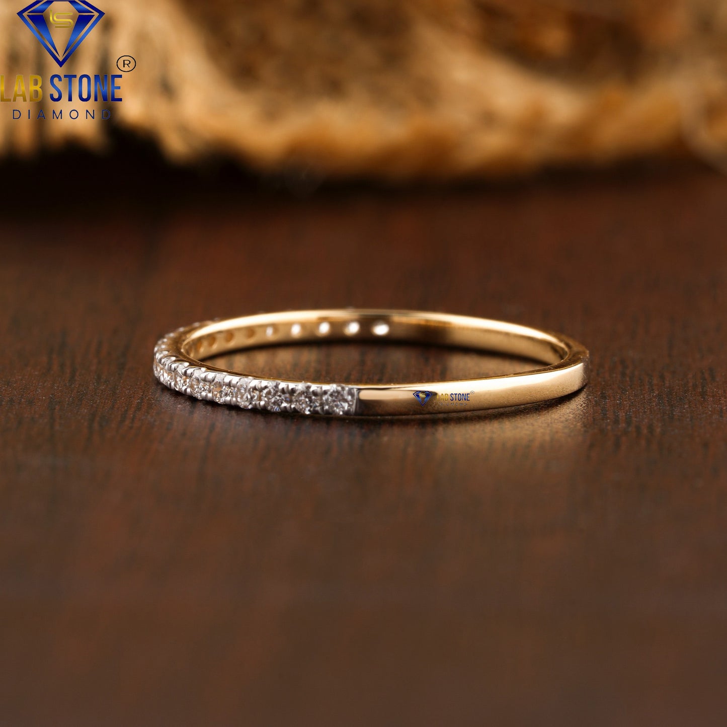 0.21 TDW Round Cut Diamond Women’s Band Ring