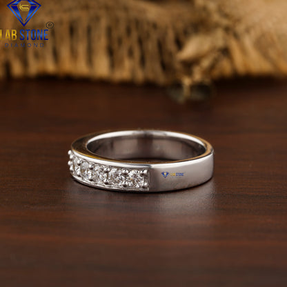 0.79 TDW Round Cut Daimond Women’s Band