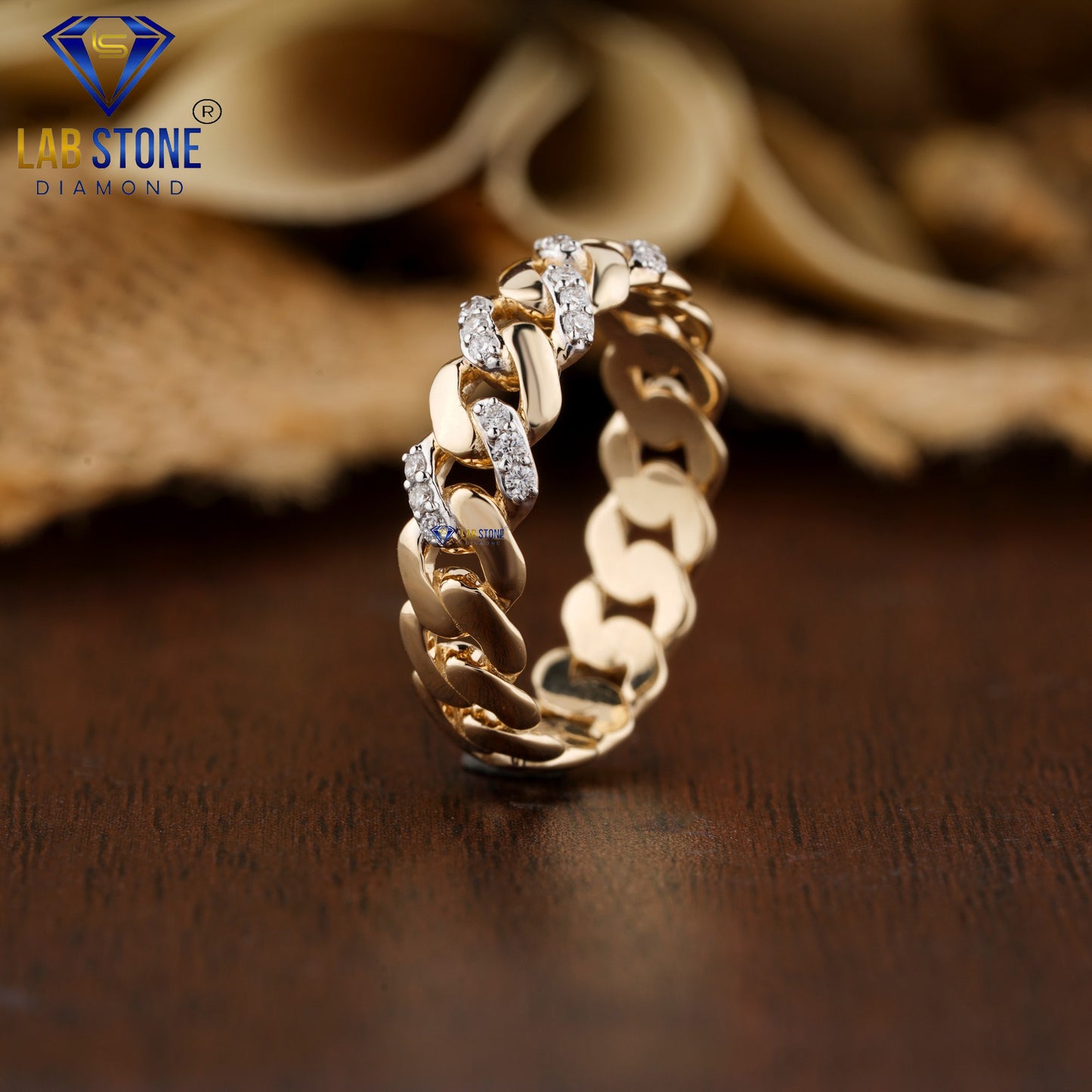 0.108 TDW Round Cut Women’s Diamond Band Ring