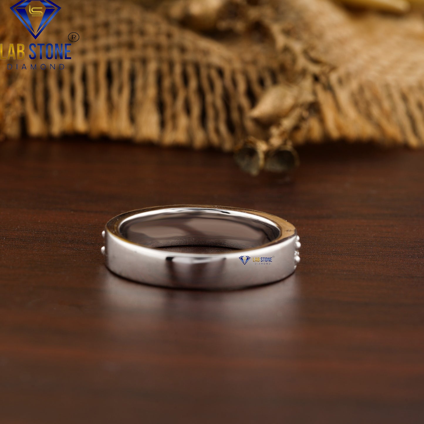 0.79 TDW Round Cut Daimond Women’s Band