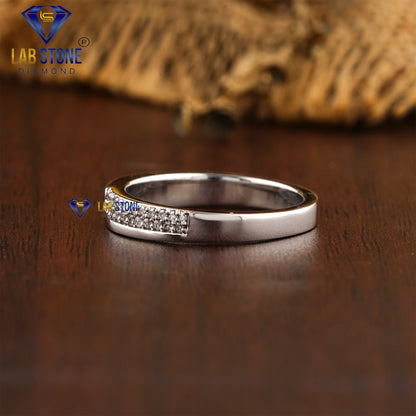 0.24 TDW Round Cut Diamond Women's Band