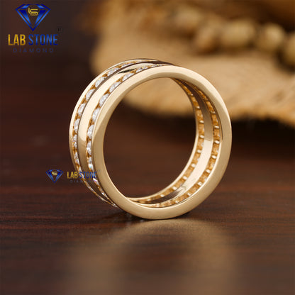 1.67 TDW Round Cut Women's Diamond Band Ring