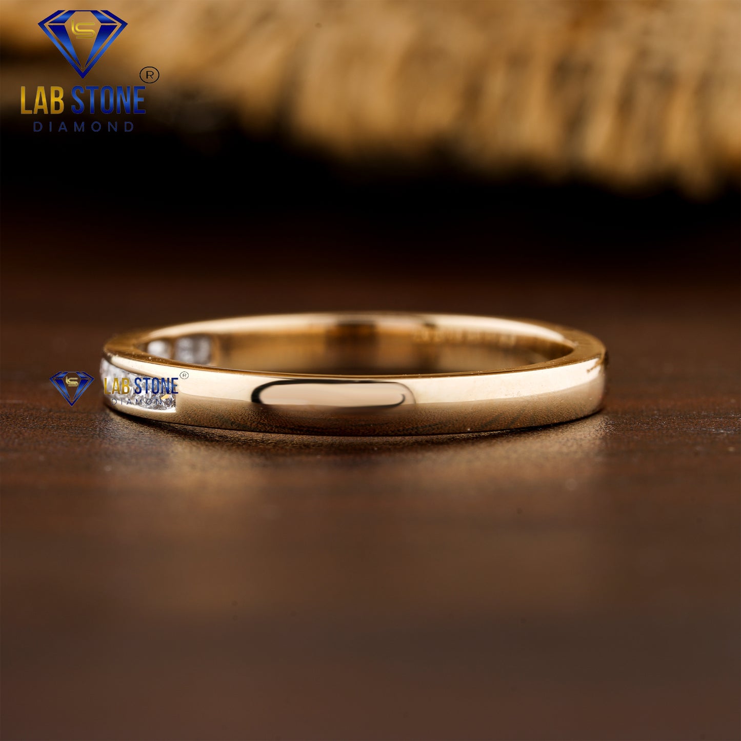 0.20 TDW Round Cut Women’s Diamond Band Ring