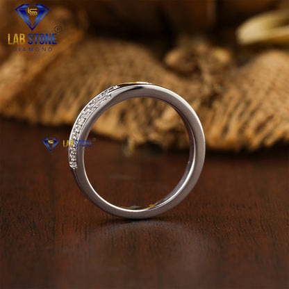 0.24 TDW Round Cut Diamond Women's Band