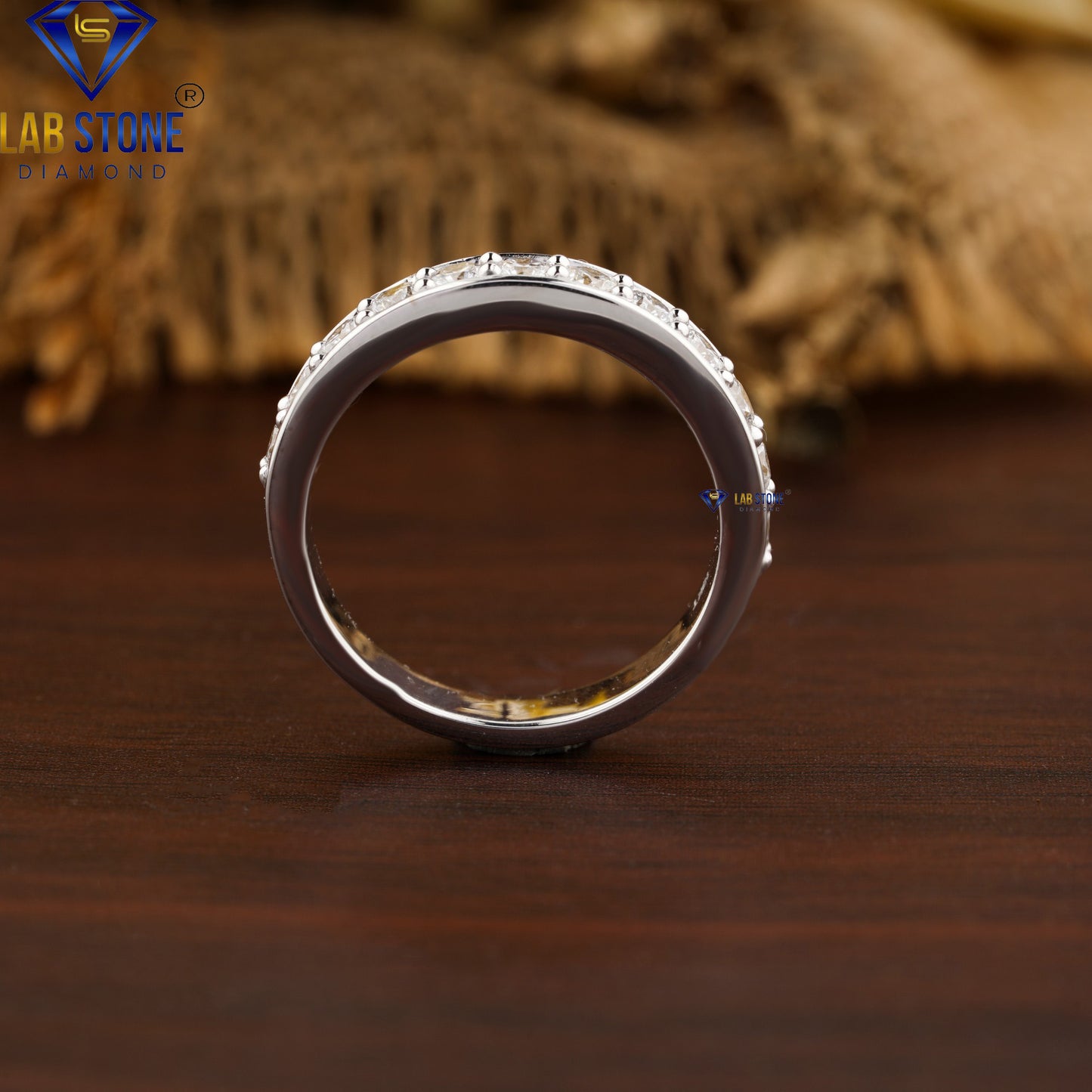 0.79 TDW Round Cut Daimond Women’s Band