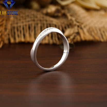 0.10 TDW Round Cut Daimond Women’s Band