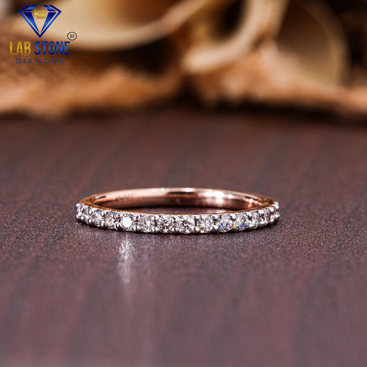 0.30 TDW Round Cut Diamond Women's Band