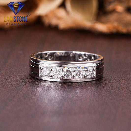 0.51 TDW Round Cut Women’s Diamond Band