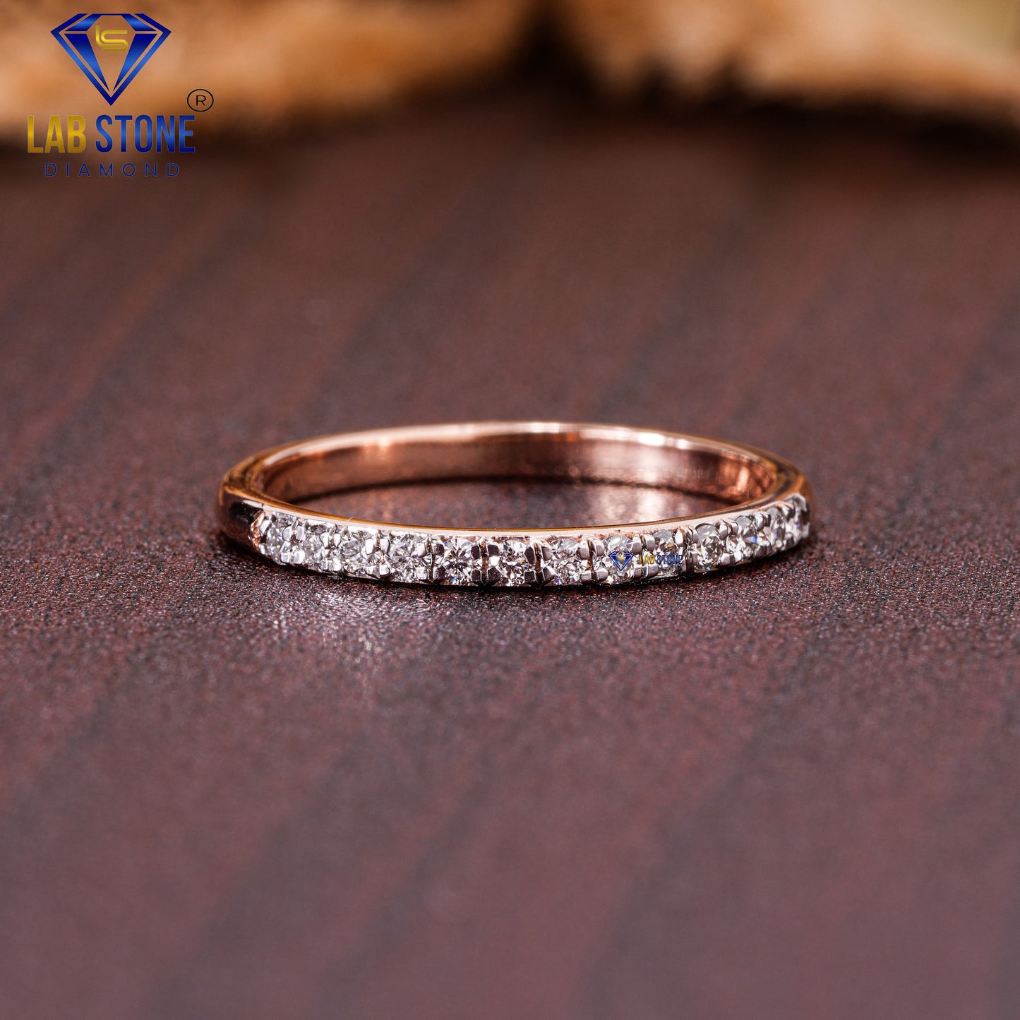 0.18 TDW Round Cut Women’s Diamond Engagement Ring