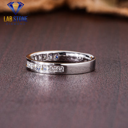 0.75 TDW Princess Cut Diamond Women's Band