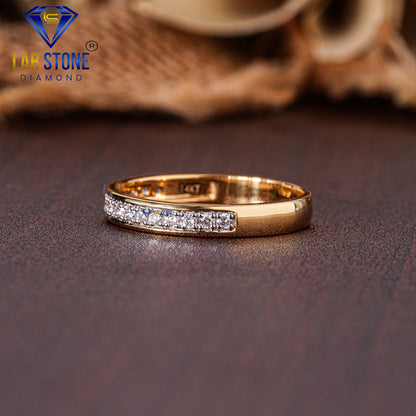 0.22 TDW Round Cut Diamond Women’s Band