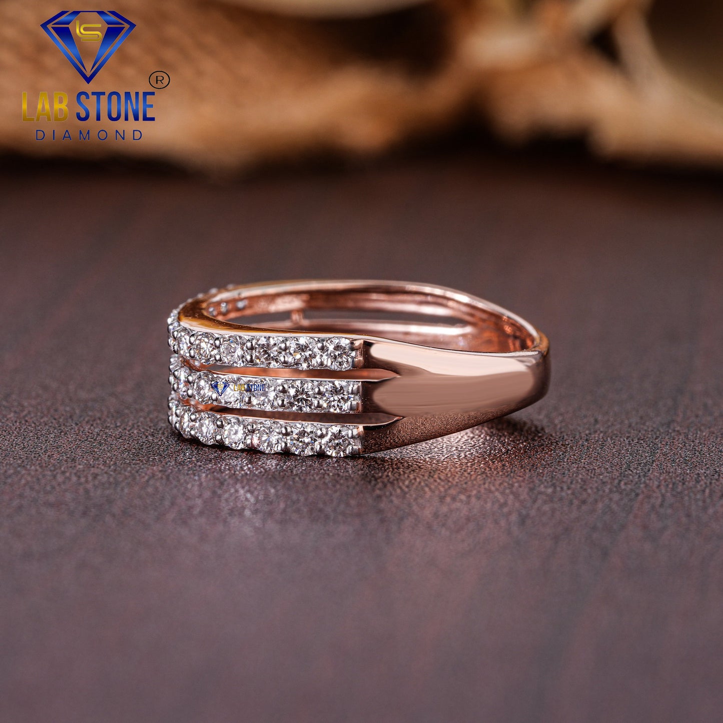 0.018 TDW Round Cut Diamond Women’s Minimal Engagement Ring