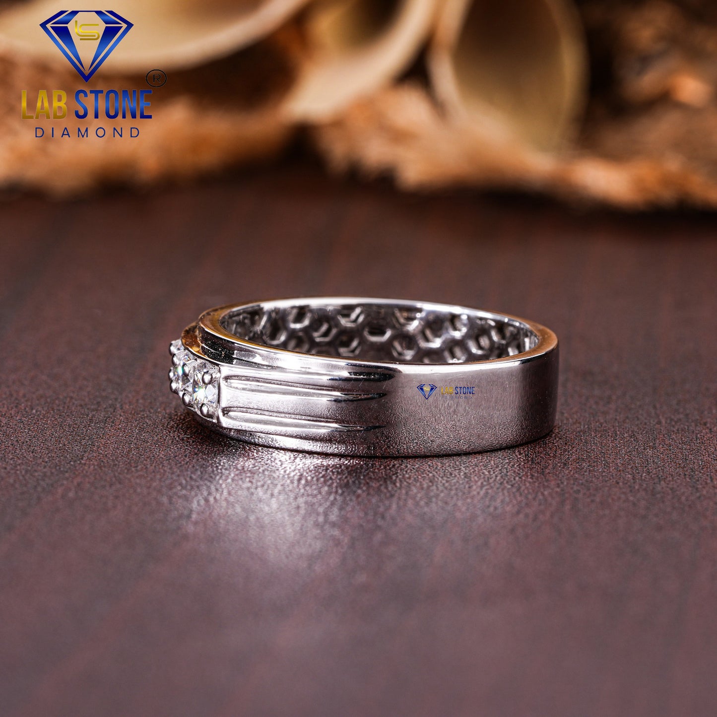 0.51 TDW Round Cut Women’s Diamond Band