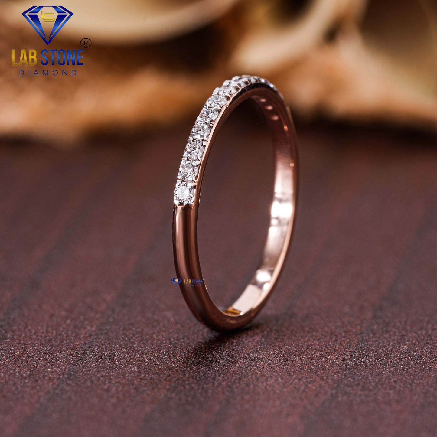 0.18 TDW Round Cut Women’s Diamond Engagement Ring