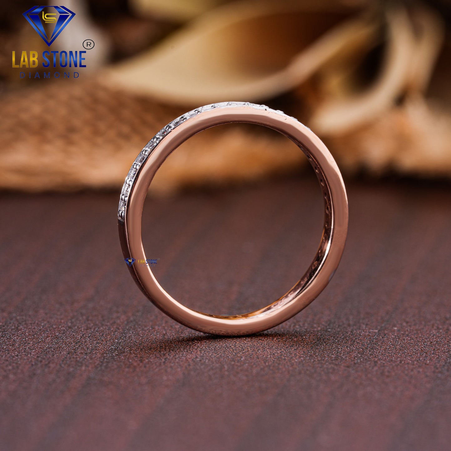 0.22 TDW Round Cut Women’s Diamond Band