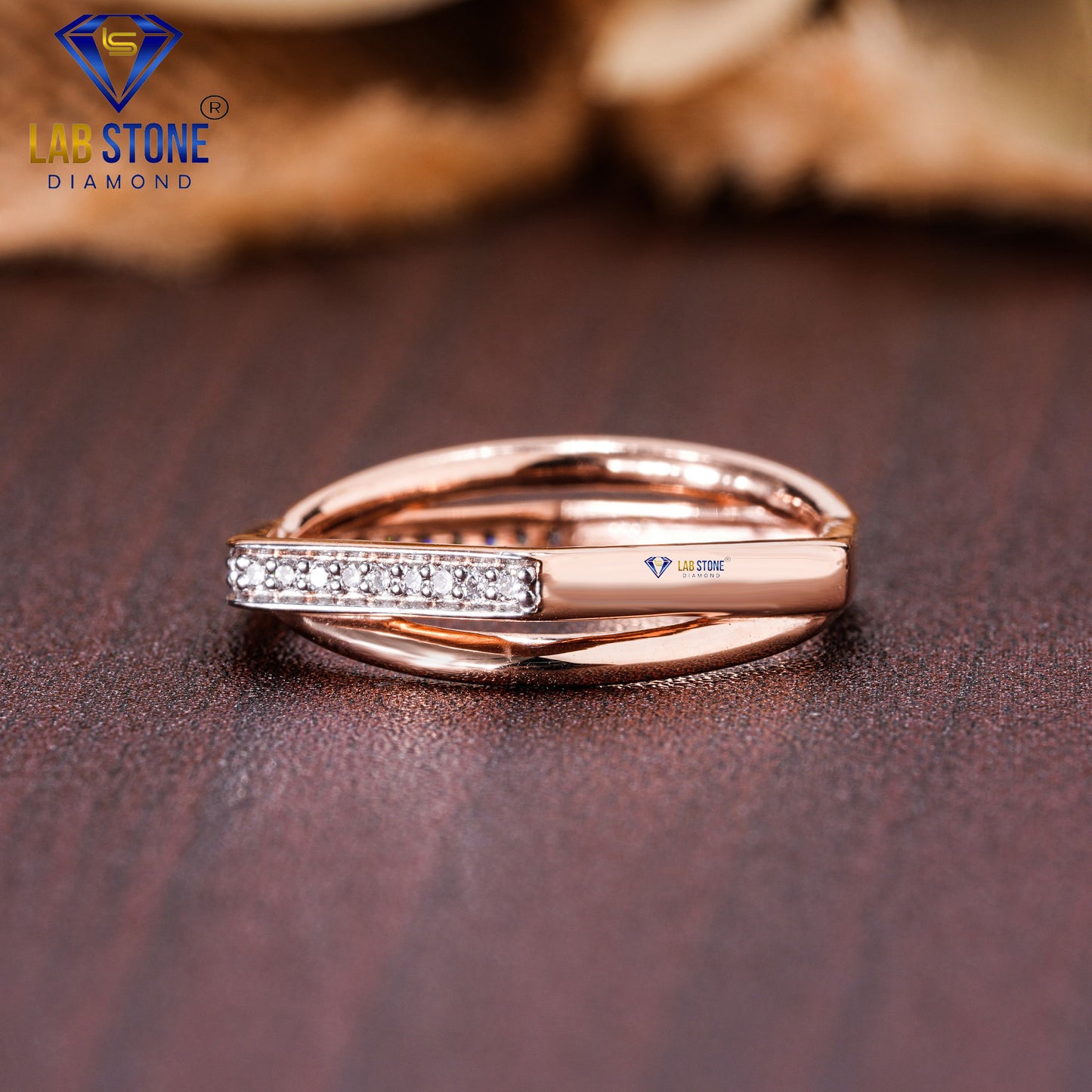 0.15 TDW Round Cut Diamond Women's Engagement Ring