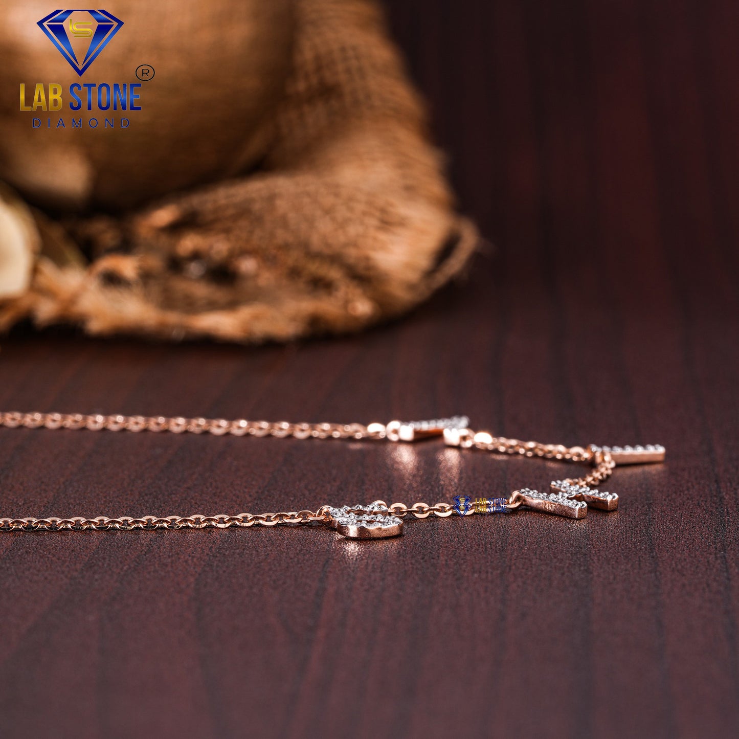 0.25 TDW Round Cut Diamond Women’s Charm Necklace