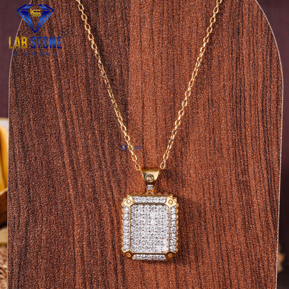 1.19 TDW Round Cut Diamond Women’s Custom Pendant