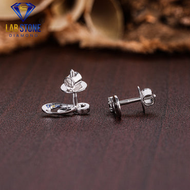 0.12 TDW Round Cut Diamond Stud  Earring