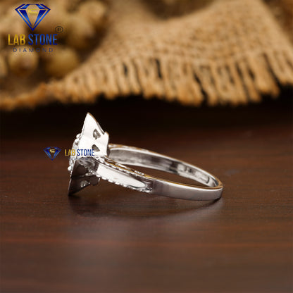 0.77 TDW Round Cut Women’s Engagement Diamond Ring