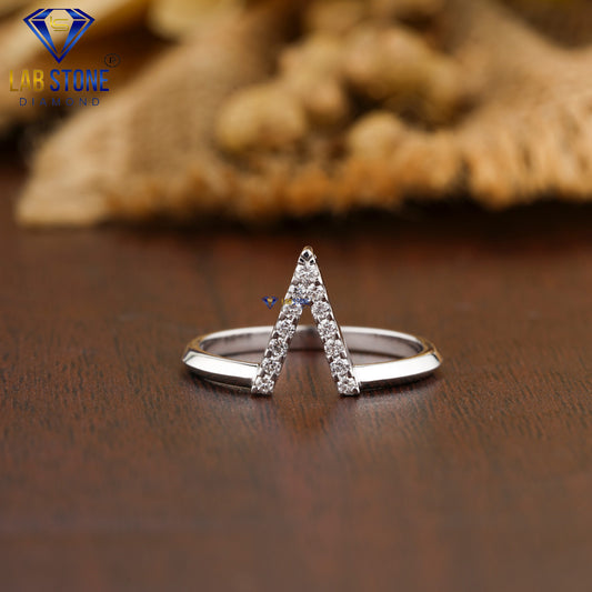 0.094 TDW Round Cut Women’s Engagement Diamond Ring