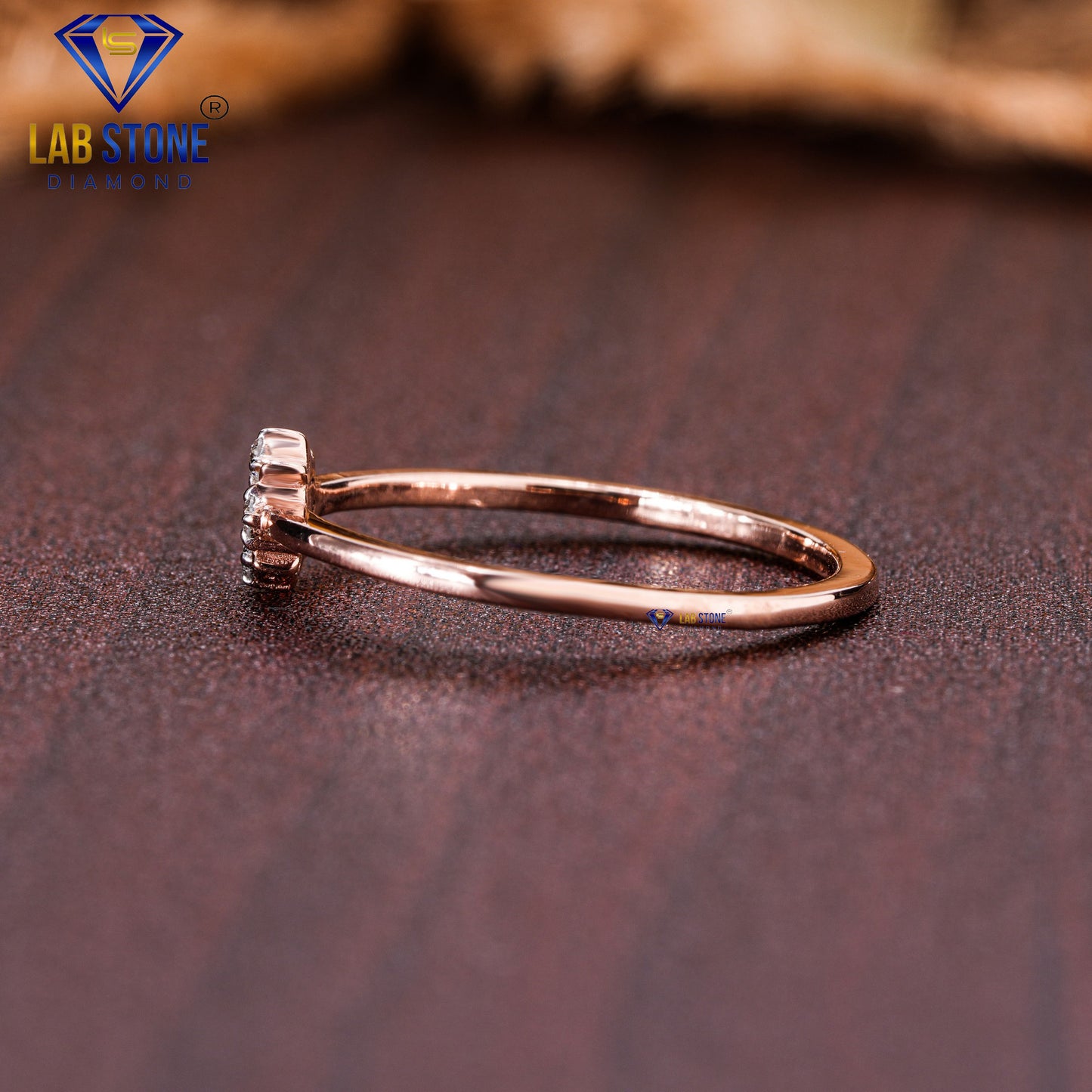 0.05 TDW Round Cut Diamond Women’s Engagement Ring