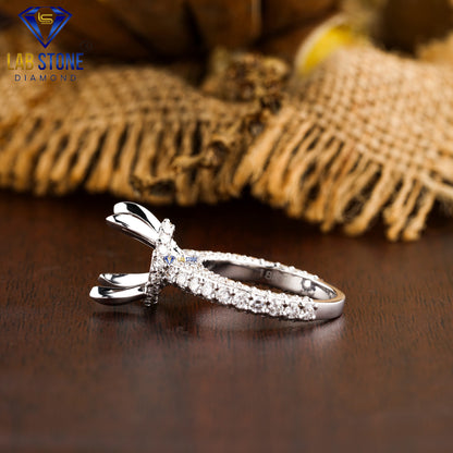 1.79 TDW Round Cut Women’s Engagement Diamond Ring