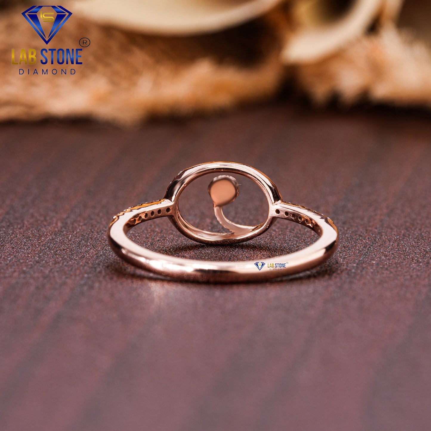 0.03 TDW Round Cut Women’s Engagement Diamond Ring