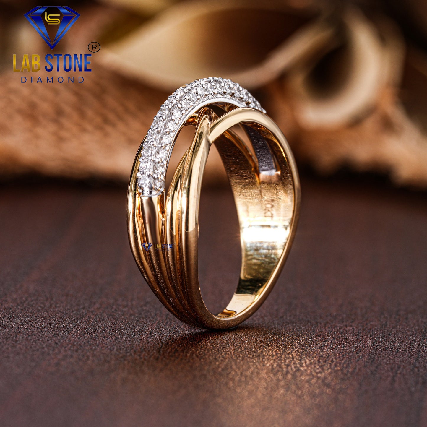 0.406 TDW Round Cut Diamond Women’s Engagement Ring