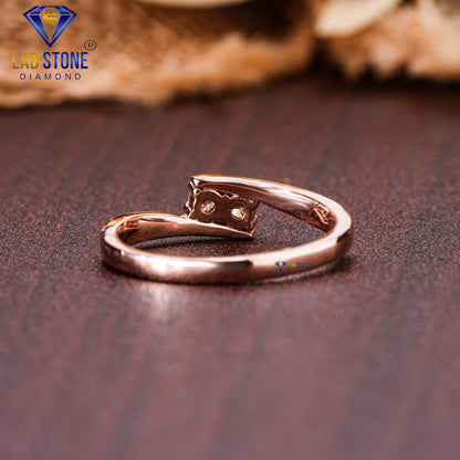 0.18 TDW Round Cut Diamond Women's Engagement Ring