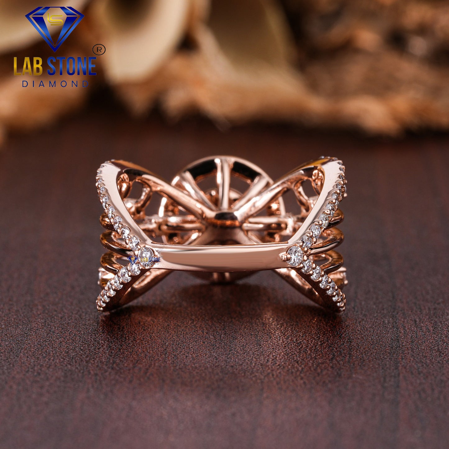 1.602 TDW Round Cut Women’s Diamond Engagement Ring