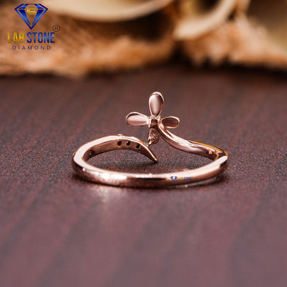 0.04 TDW Round Cut Women’s Engagement Diamond Ring