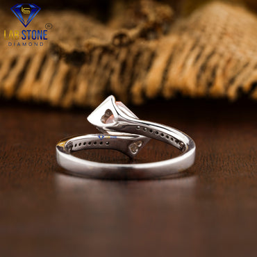 1.65 TDW F.P. Radiant & Round Cut Women’s Engagement Diamond Ring