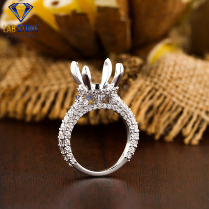 1.79 TDW Round Cut Women’s Engagement Diamond Ring