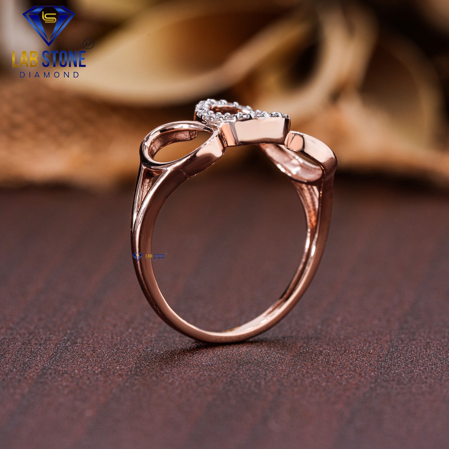 0.10 TDW Round Cut Women’s Engagement Diamond Ring