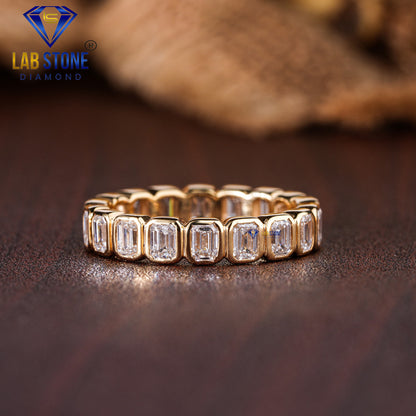 1.60 TDW Emerald Cut Diamond Women’s Eternity Band